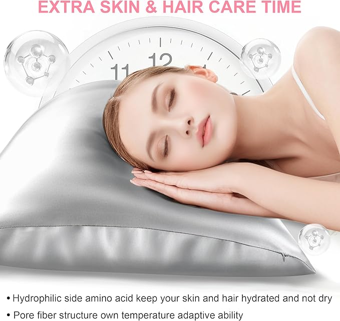 Silk Pillow Cases Standard Size - Image 3