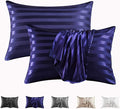 MR&HM Satin Pillowcase for Hair and Skin, Silk Satin Pillowcase 2 Pack by MRHM