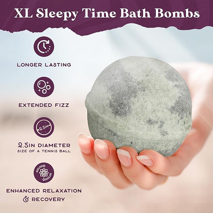 Purple Canyon Mineral Mud Bath Bombs | Deep Sea - Image 6