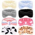 Ondder 8 Pack Spa Headbands for Face Washing by Ondder