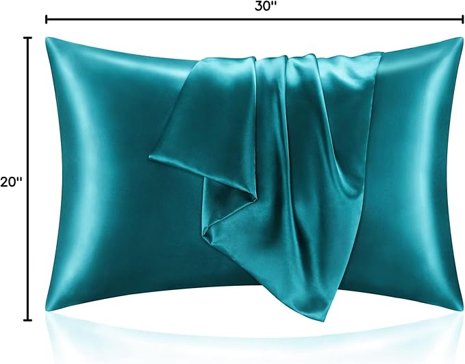 BEDELITE Satin Pillowcase for Hair and Skin, Super Soft and Cooling Similar to - Image 9