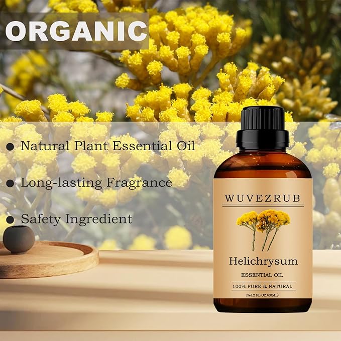 Helichrysum Essential Oil, 60ML Pure and Natural - Image 4