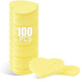 100-Count Compressed Facial Sponges by Mainlyrunmakeupsuppliers