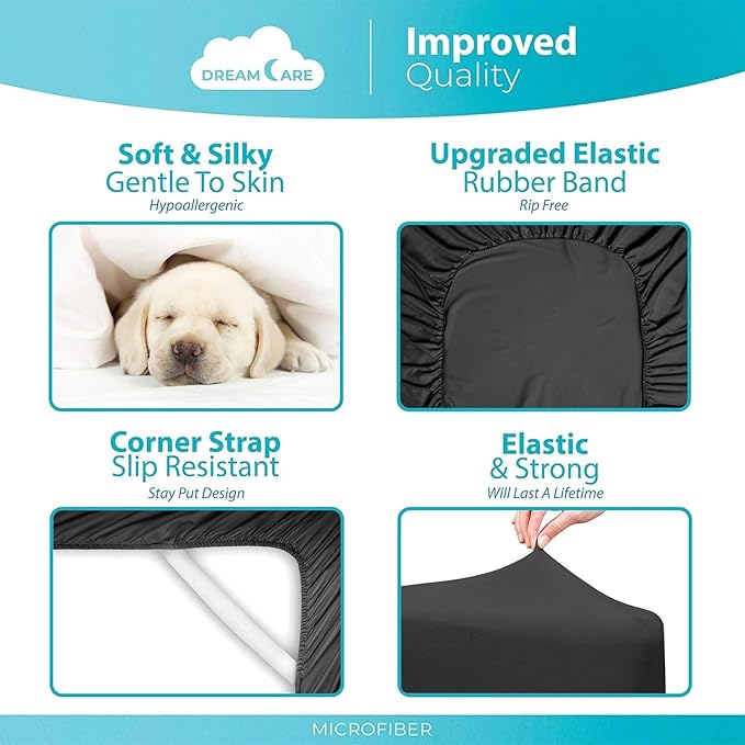 DREAMCARE Full Fitted Sheet - Image 6