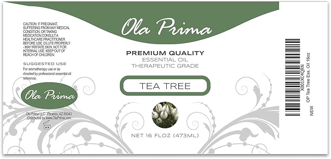 Ola Prima 16oz Tea Tree Essential Oil – Therapeutic Grade Bulk - Image 3