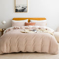 JELLYMONI 100% Natural Cotton 2pcs Striped Duvet Cover Sets, by JELLYMONI