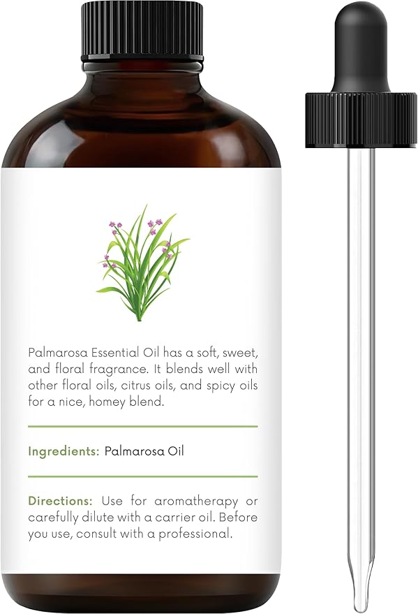 Handcraft Blends Palmarosa Essential Oil – 1 Fl Oz – 100% Pure and Natural – - Image 2