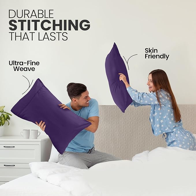 Utopia Bedding Pillow Cases Standard Size 2-Pack – Soft Brushed Microfiber – - Image 4