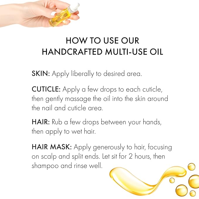 Jasmine Body, Hair & Nail Oil: Nourishing & Fast-Absorbing, Lightweight Glow - Image 9