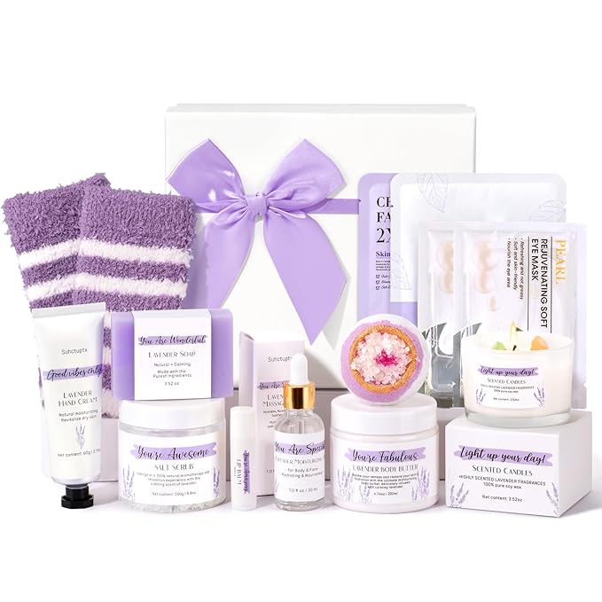 Spa Gifts for Women 13Pcs Mothers Day Gifts Happy Birthday Gift Baskets by SuhctuptxAccompanyUInLife