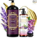 Pjordo 2 Pack Massage Oil for Massage Therapy, Lilac Oil, Lavender Massage Oil by Pjordo