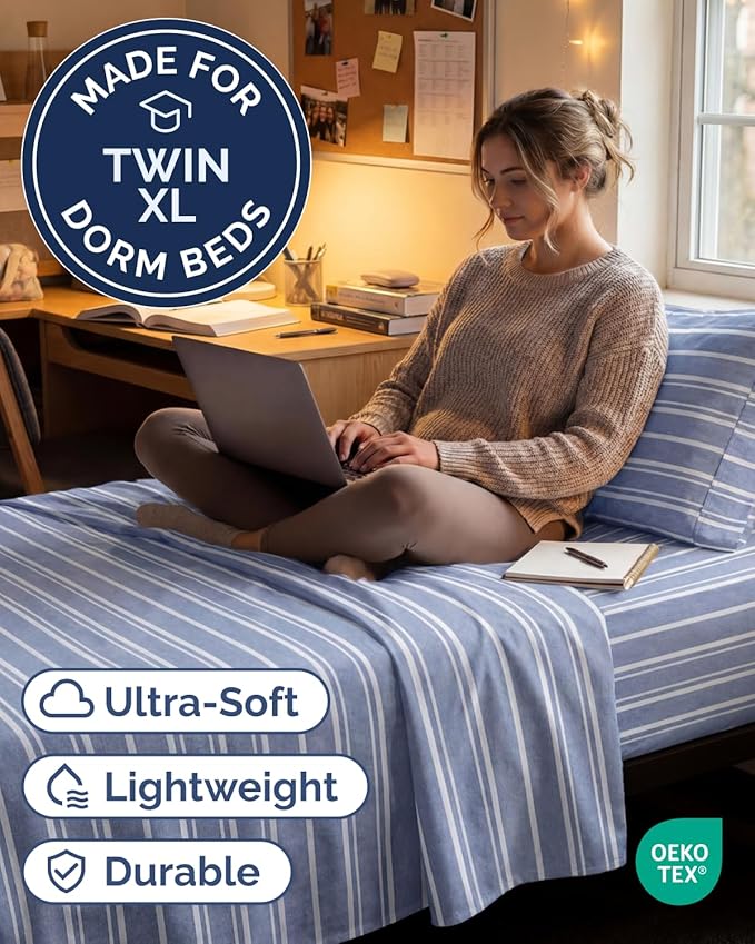 Twin XL Size 3 Piece Sheet Set - Image 2