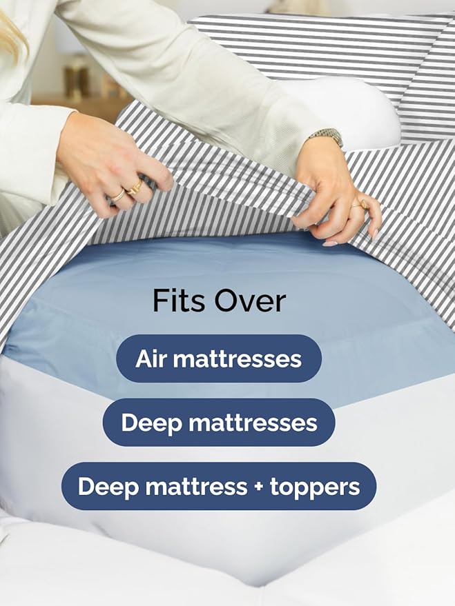 Extra Deep King Fitted Sheet - Image 6