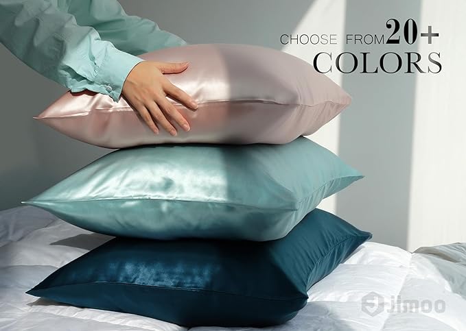 J JIMOO 100% Mulberry Silk Pillowcase - Image 7