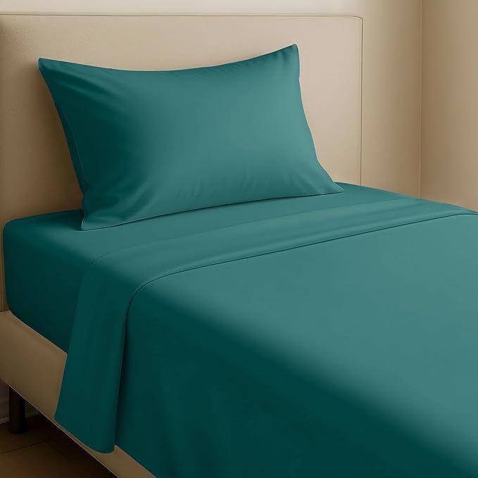 California Design Den Natural 100% Cotton Sheets Twin XL Size Set by CaliforniaDesignDen
