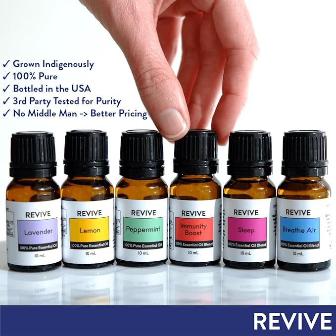 Basics Kit with Halo Diffuser by Revive Essential Oils - Image 7