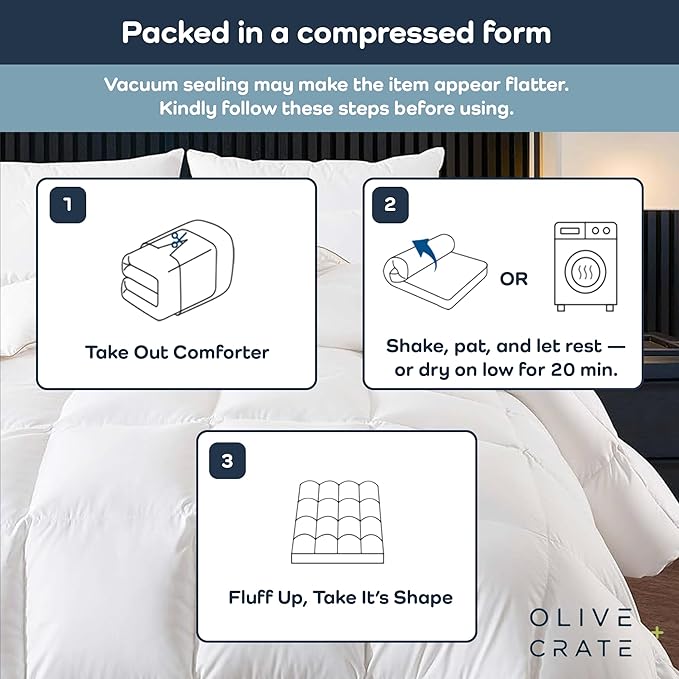 Olive + Crate Cooling Down Alternative Comforter - Image 8
