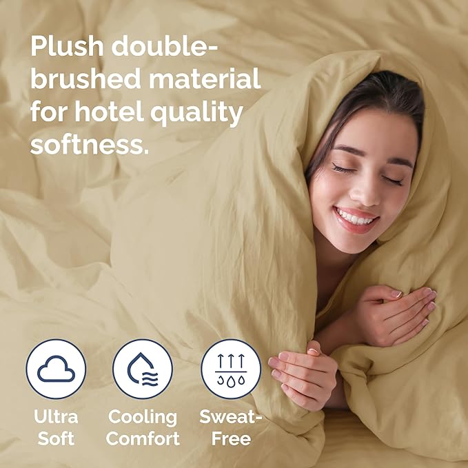 Duvet Cover Cal King Size Set - Image 3