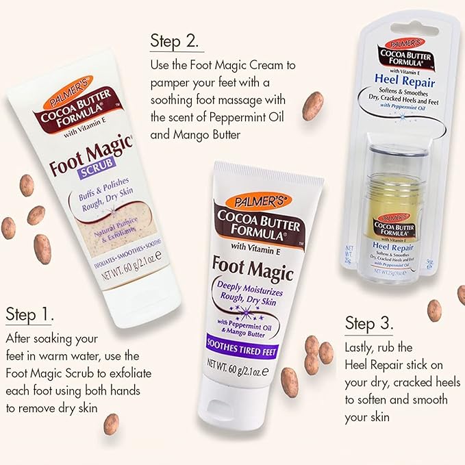 Palmer's Cocoa Butter Formula Heel Repair, Foot Balm Stick - Image 9