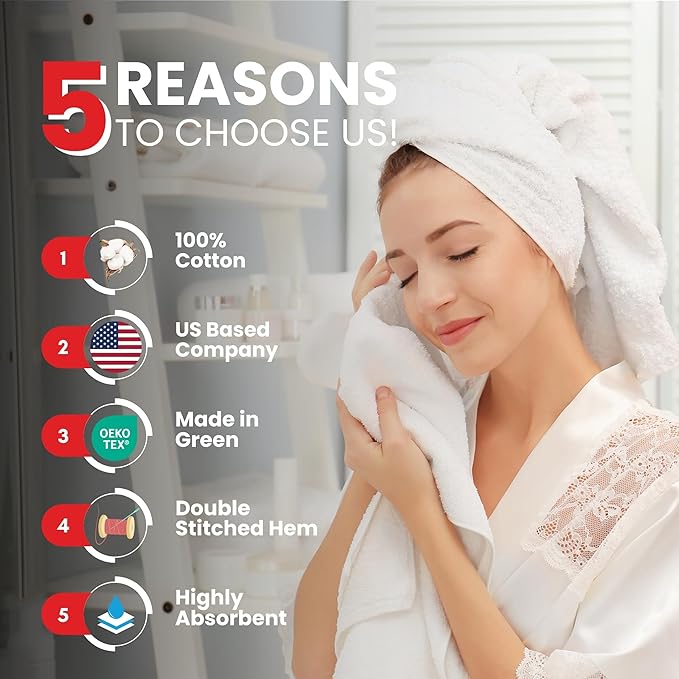 Infinitee Xclusives Teal Hand Towels - Image 2