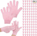 50 Pairs Exfoliating Gloves for Body Bulk, Double Sided Bath Scrub Gloves for by Rainmae