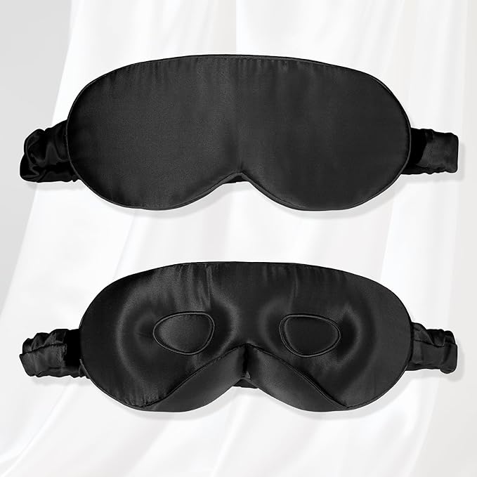 VOCOSTE 22 Momme Pure Silk Sleep Mask - Image 7