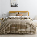 JELLYMONI Queen Duvet Cover Set, Cotton Duvet Cover 3 Pieces by JELLYMONI