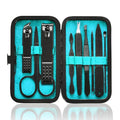 HANTEKAS Manicure Set 9 in 1 Stainless Steel, Nail Clippers Scissors Pedicure by HANTEKAS