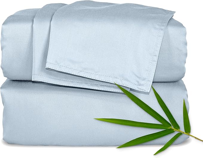 Pure Bamboo Queen Sheets, Genuine 100% Organic Viscose Derived from Bamboo Bed by PureBamboo