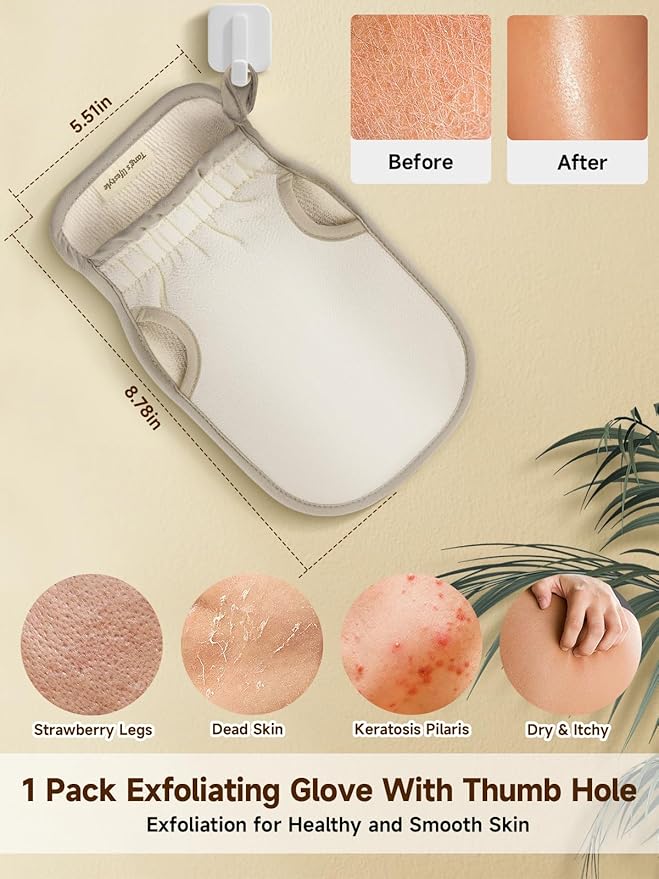 Exfoliating Glove Machine Washable Newly Upgraded - Image 5