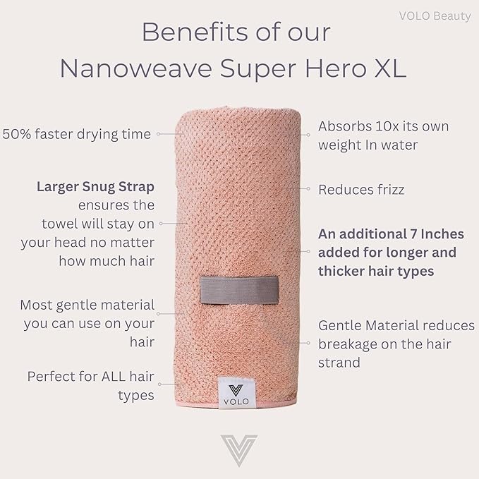 VOLO Super Hero XL Hair Towel - Image 2