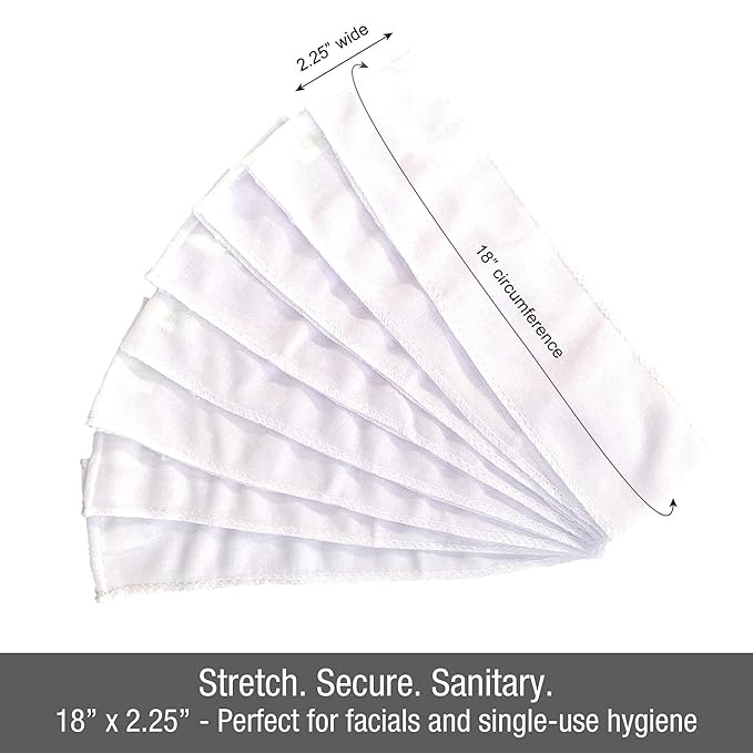 APPEARUS 480-Count Disposable Spa Headbands - Image 2