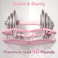 YASONIC Corner Adhesive Shower Caddy, - Image 2