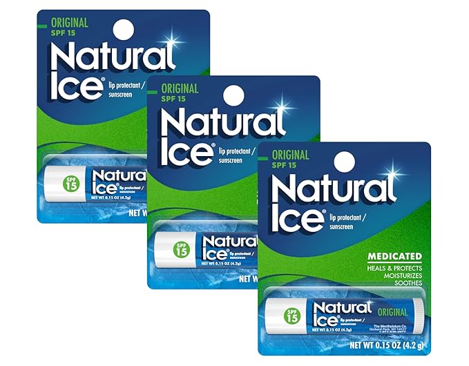 Mentholatum Natural Ice Lip Balm Original SPF 15 1 Each - Image 5