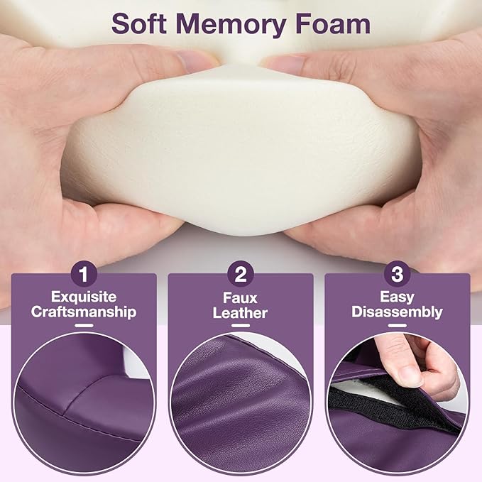 Udefineit Face Down Tabletop Massage Kit, Adjustable Headrest Face Cradle - Image 3