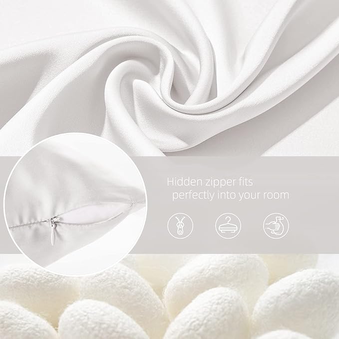 Silk Pillow Cases for Hair and Skin Mulberry Silk Pillowcase Soft Breathable - Image 6
