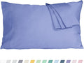 Pillow Cases, King Size Cotton Percale Weave Pillowcases, Pre-Shrunk Breathable by HOMTEC