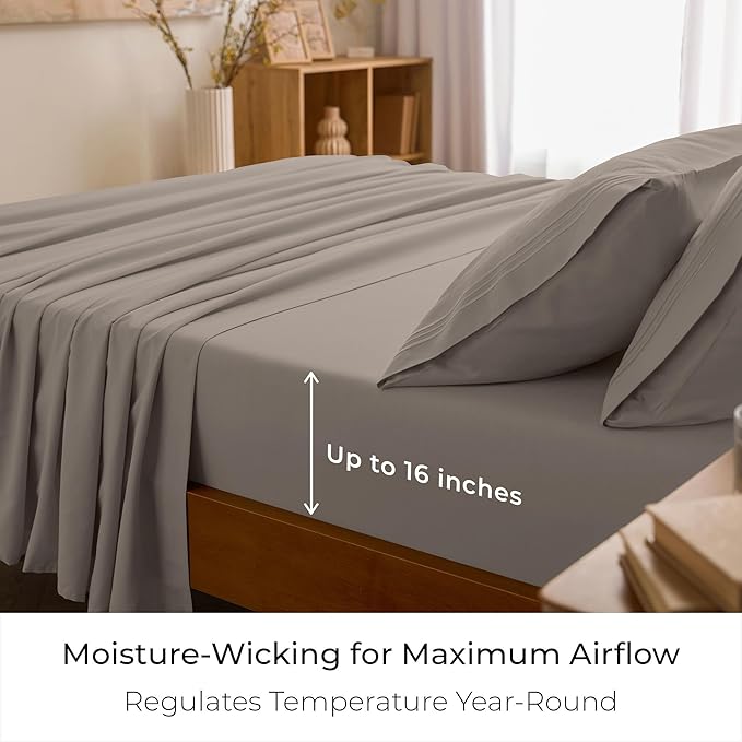 Mellanni King Sheets Set - Image 4