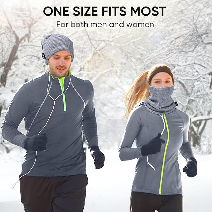TICONN Neck Gaiter Face Cover Scarf, Neck Warmer Breathable Sun & Wind-proof - Image 7