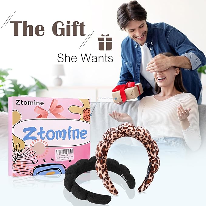 Ztomine Spa Headbands for Facial Skincare, Hair Mask, Skin Treatment - Image 7