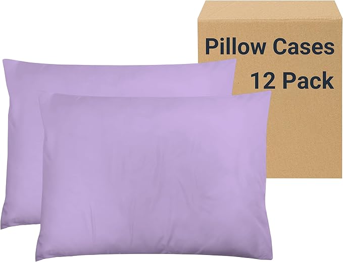 ZPECC Pillow Cases Standard Size Set of 12, 20x26 Envelope Closure Pillowcases by ZPECC-ABrandThatHasBeenFocusedOnBabyProductsFor18Years