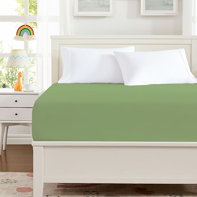 Hotella 100% Microfiber Full Size Fitted Sheet Only, Machine Washable and - Image 4