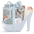 Soothing Coconut Spa Treasures for Women, 8 Piece Gift Set, Designed for beautys by SPALUXETIQUEWORLD
