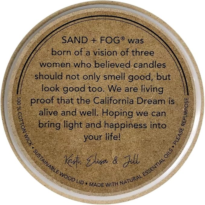 Sand + Fog Scented Candle - Image 5