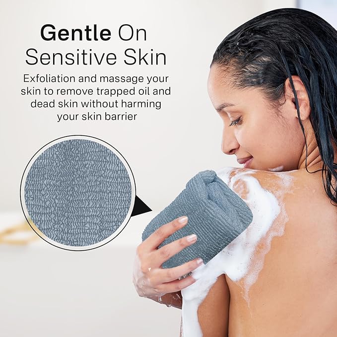 Yiclick Exfoliating Washcloth Towel, Japanese Exfoliating Wash Cloth, Korean - Image 5