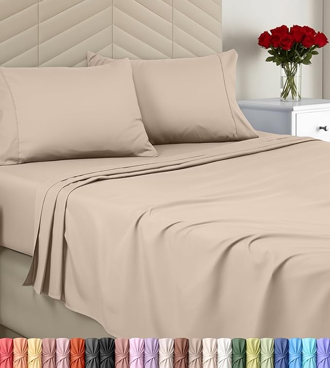Utopia Bedding King Size 4 Piece Sheet Set by UTOPIABEDDING