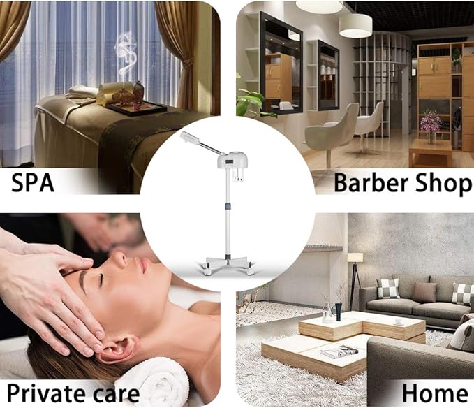 Professional Facial Steamer for Clean Skin, LCD Display, Facial Steamer for - Image 6