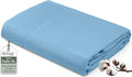 Royale Linen 100% Organic Cotton Twin XL Flat Sheet Only by ROYALELINENS