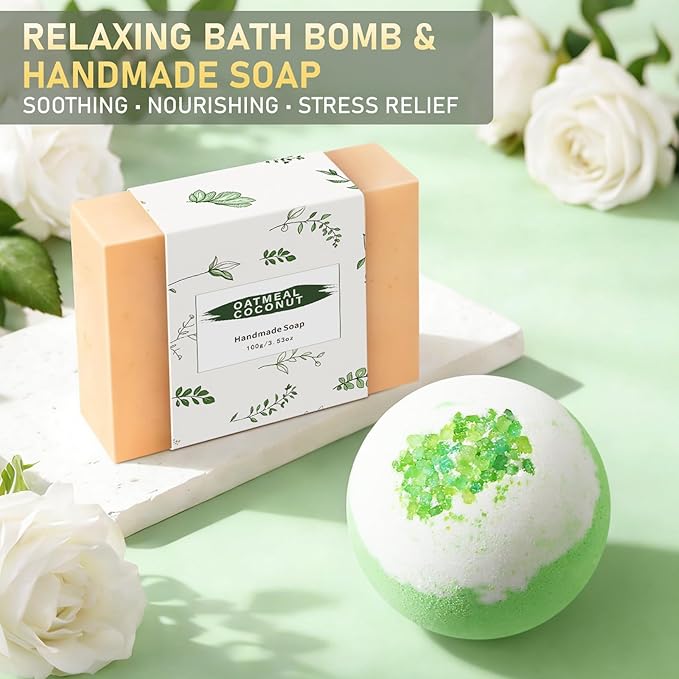 Birthday Gifts for Women, Gift Baskets for Women Self Care Spa Set, Get Well - Image 8