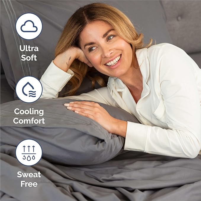 Split King Size 5 Piece Sheet Set - Image 4